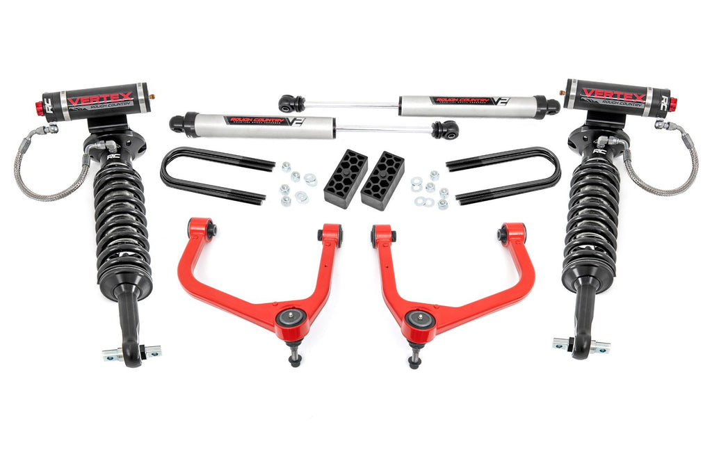 3.5 Inch Lift Kit | Vertex/V2 | Chevy Silverado 1500 2WD/4WD (2025) | 110457RED