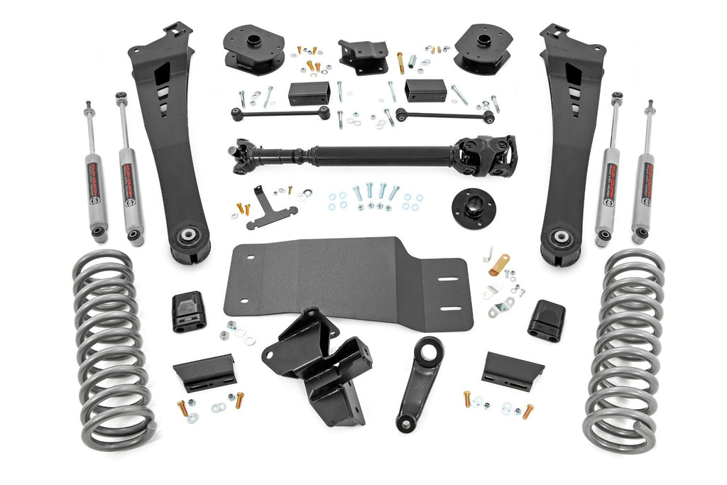 Rough Country | 5 Inch Lift Kit | Fr D/S | 10 Bolt T-Case | Ram 2500 4WD (2025-2026) | 34230