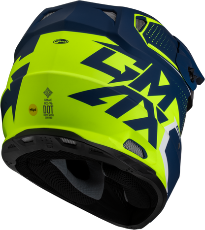 Mx 96 502 Helmet Matte Blue/Green  2x