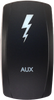 Dash Switch Rocker Face Aux Lights
