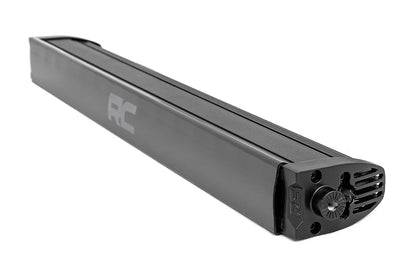 20 Inch Black Series LED Light Bar | Single Row | Amber DRL | 70720BLDRLA