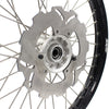 KKE 21 & 18 Casting MX Rims for Honda XR650R 2000-2008 240MM/240MM Disc Silver&Black