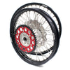 KKE 21 & 18 Casting MX Rims for Honda XR650R 2000-2008 240MM/240MM Disc Silver&Black