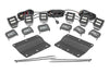 LED Light Kit | Fog Mount | Triple 2" Black Pair | Flood | Ford Bronco (21-25) | 51086