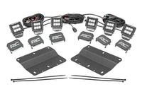 LED Light Kit | Fog Mount | Triple 2" Black Pair | Spot/Flood | Ford Bronco (21-25) | 51140