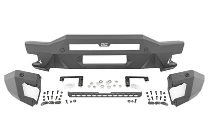 Front Bumper | Modular | Full Wings | Flood | Fog | Ford Bronco 4WD (21-25) | 51076