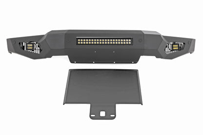 High Clearance Front Bumper | LED Lights & Skid Plate | Ford F-150 (21-25) | 10809A