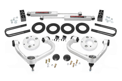 Rough Country | 3 Inch Lift Kit | Forged UCA | Ford F-150 2WD (2021-2026) | 41430_A