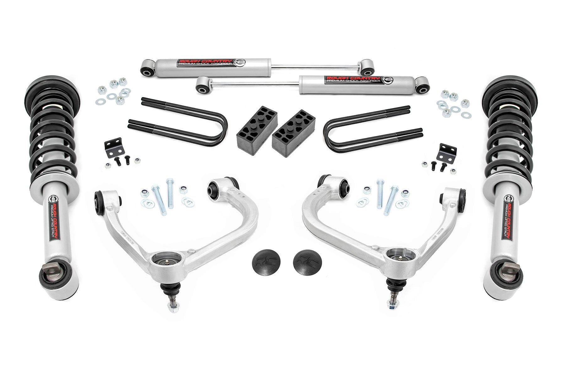 3 Inch Lift Kit | Forged UCA | N3 Struts | Ford F-150 4WD (2021-2025) | 41431