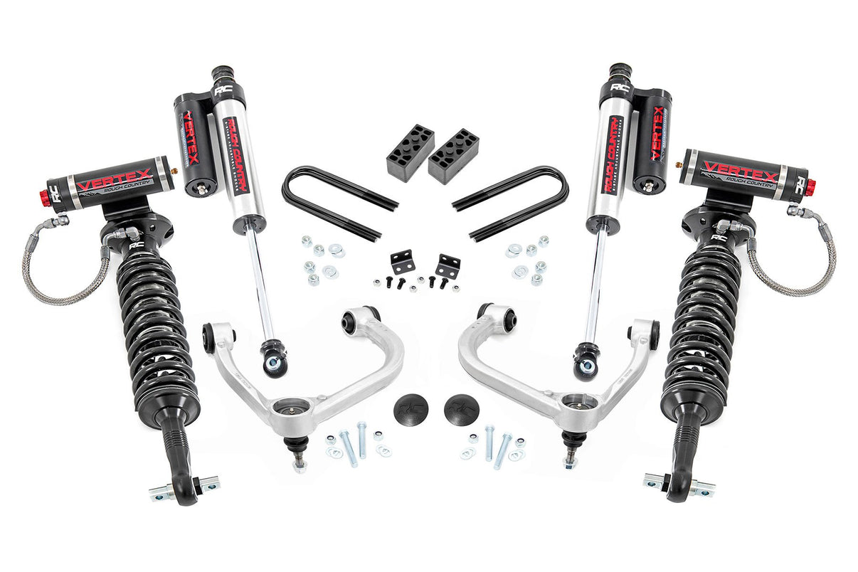 3 Inch Lift Kit | Fabbed UCA | Vertex | Ford F-150 4WD (2021-2025) | 41450