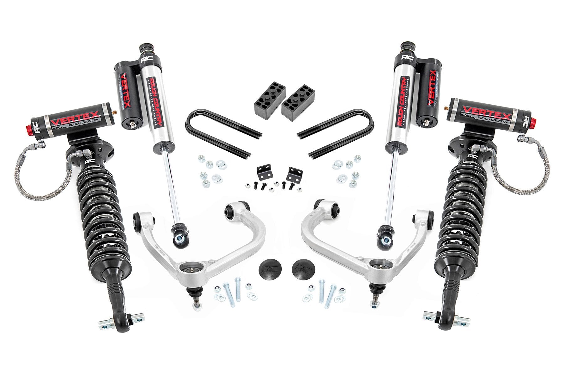 3 Inch Lift Kit | Fabbed UCA | Vertex | Ford F-150 4WD (2021-2025) | 41450