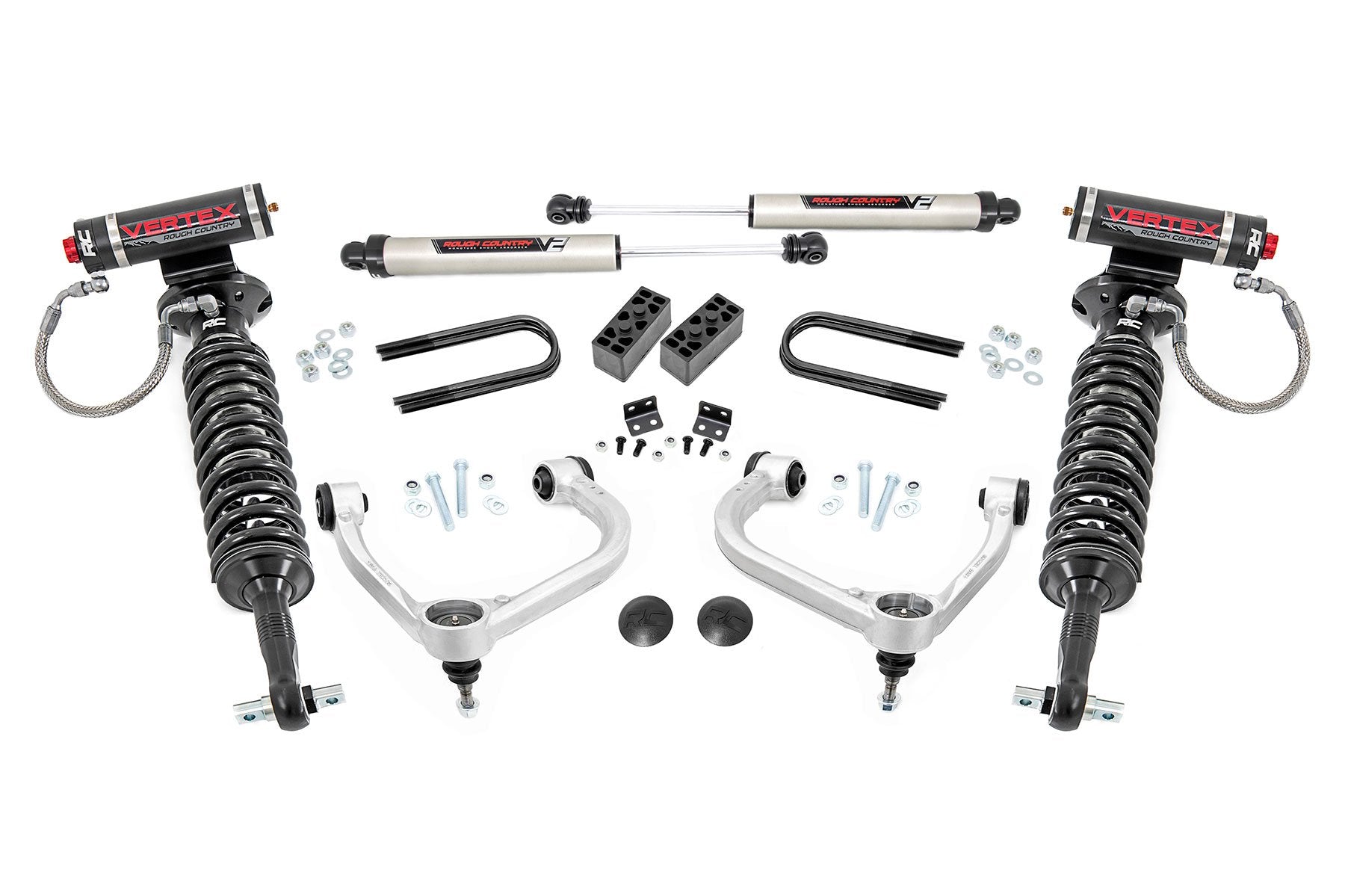 3 Inch Lift Kit | Fabbed UCA | Vertex/V2 | Ford F-150 4WD (2021-2025) | 41457
