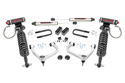 3 Inch Lift Kit | Fabbed UCA | Vertex/V2 | Ford F-150 4WD (2021-2025) | 41457