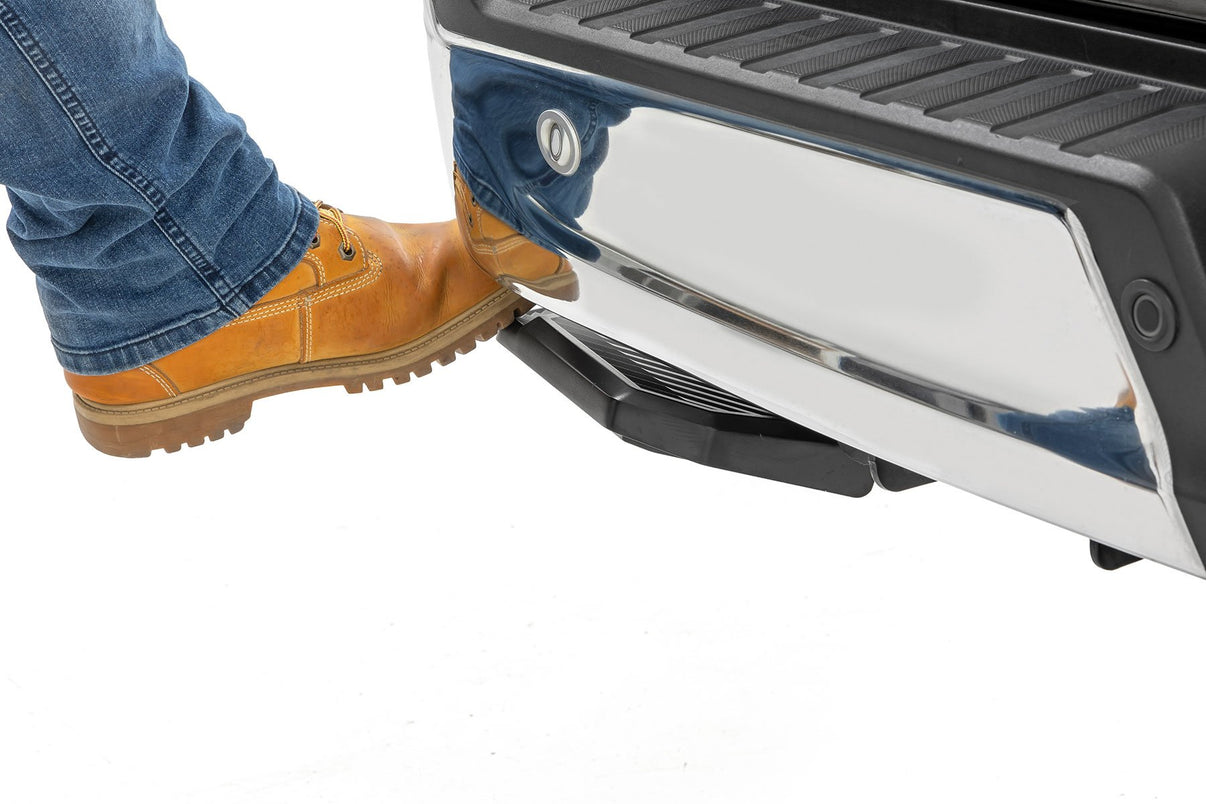 Retractable Bed Step | Manual Pull | Ford F-150/F-150 Lightning  (2021-2025) | PW049807