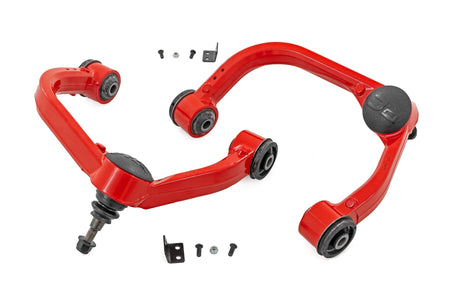 Red Forged Upper Control Arms | 3 Inch Lift | Ford F-150 4WD (2021-2025) | 41400RED