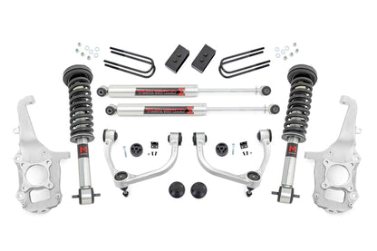 Rough Country | 4 inch Lift Kit | Forged UCA | M1/M1 | No Cut | Ford F-150 4WD (2021-2026) | 41840
