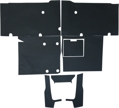 DEI Heat Shield Kit - Rear - Polaris 902401