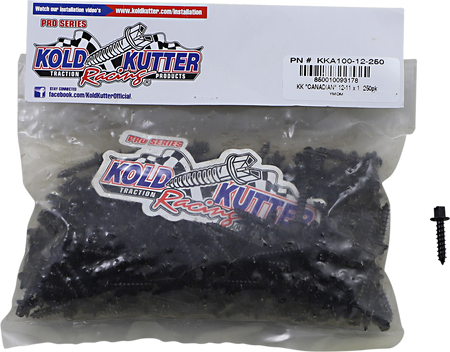 KOLD KUTTER Outlaw Screws #12 - 11 x 1 - 250 Pack KKA100-12-250
