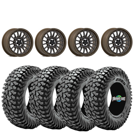 Valor Offroad V14 Root Beer on Journey Rock Poison tires | 5/4.5 Xpedition Ranger 1500XD RZR Pro R