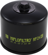 HIFLOFILTRO Racing Oil Filter - Black HF124RC