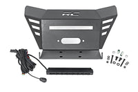 Winch Plate | 10" Black Slimline | Honda Pioneer 520 | 92078
