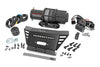 Winch Plate | 4500-LB Winch | 10" Black Slimline | Honda Pioneer 520 | 92079