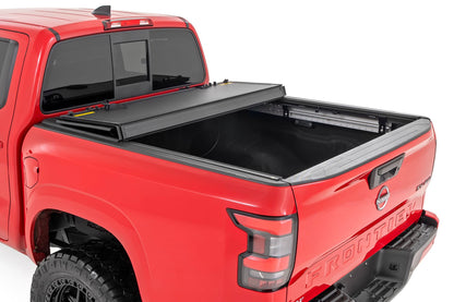 Hard Tri-Fold Flip Up Bed Cover | 5' Bed | Nissan Frontier 2WD/4WD (22-25) | 49520551A