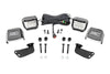 Rough Country | LED Light Kit | Front Mount | 3" Chrome Pair | Wide Angle | Segway 570 F | 93223