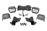 Rough Country | LED Light Kit | Rear Mount | 3" Chrome Pair | Wide Angle | Segway 570 F | 93215
