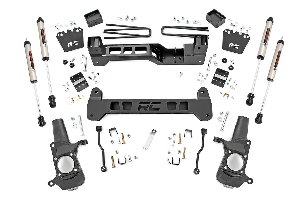6 Inch Lift Kit | V2 | Chevy Silverado & GMC Sierra 2500HD 2WD (2001-2010) | 22070