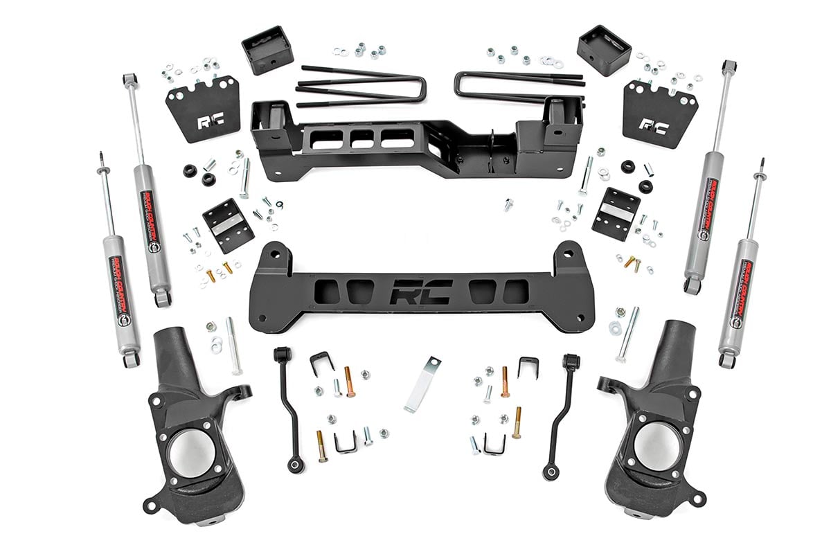 6 Inch Lift Kit | Chevy Silverado & GMC Sierra 2500HD 2WD (2001-2010) | 220N3A