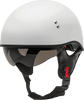 Hh 65 Half Helmet Naked Matte White Md