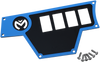 MOOSE UTILITY Dash Plate - Large - Left - Blue - 100-4362-PU