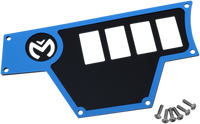 MOOSE UTILITY Dash Plate - Large - Left - Blue - 100-4362-PU