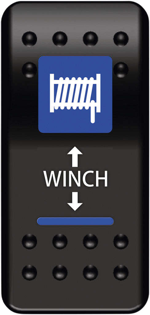 MOOSE UTILITY Rocker Switch - Winch WN-I-O