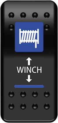 MOOSE UTILITY Rocker Switch - Winch WN-I-O