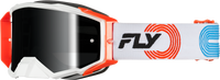 Zone Elite Goggle Grey/Red/Blu W/ Black Mirror/Smoke Lens