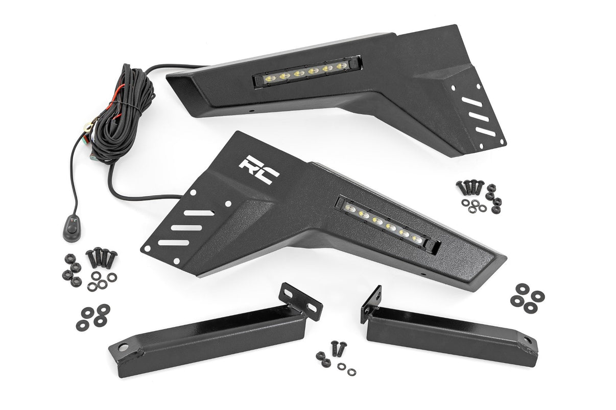 Bumper Wings | Stinger | 6" Led Combo | Honda Pioneer 1000-6  | 92088