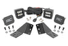 Rough Country | LED Light Kit | Rear Mount | 2" Black Pair | CFMOTO UFORCE U10 Pro  | 96124