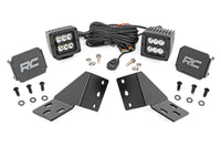 Rough Country | LED Light Kit | Rear Mount | 2" Black Pair | CFMOTO UFORCE U10 Pro  | 96124