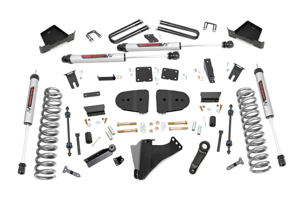 Rough Country | 4.5 Inch Lift Kit | V2 | Diesel | Ford F-250/F-350 Super Duty 4WD (2023-2026) | 400157