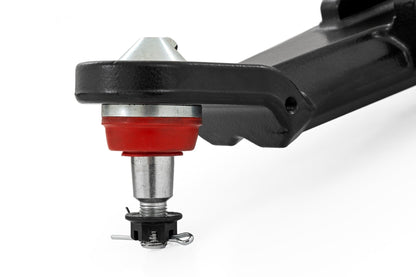 Rough Country | Aluminum Control Arms | High Clearance w/ 2" Forward Offset | Honda Pioneer 1000-6 | 92093BLK