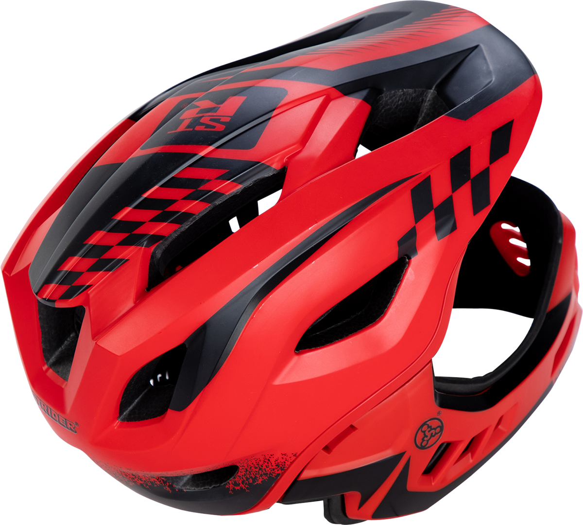STRIDER 2-in-1 Full Face Helmet - Red - Medium AHELMETFFRDMD ...