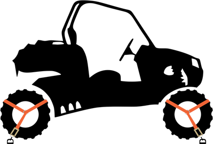 SUPERCLAMP ATV/UTV Tie Down Kit 9000ATVTIEDOWN