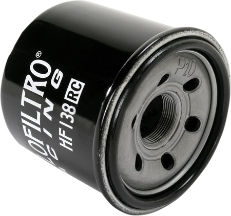 HIFLOFILTRO Racing Oil Filter - Black HF138RC