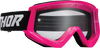 THOR Combat Goggle - Racer - Flo Pink/Black - Clear Lens 2601-2707
