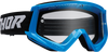 THOR Combat Goggle - Racer - Blue/Black - Clear Lens 2601-2703