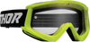 THOR Combat Goggle - Racer - Flo Acid/Black - Clear Lens 2601-2706