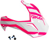 Visor W/Screws Trapper Pink/White/Grey Gm 11s