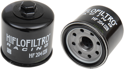 HIFLOFILTRO Racing Oil Filter - Black HF204RC